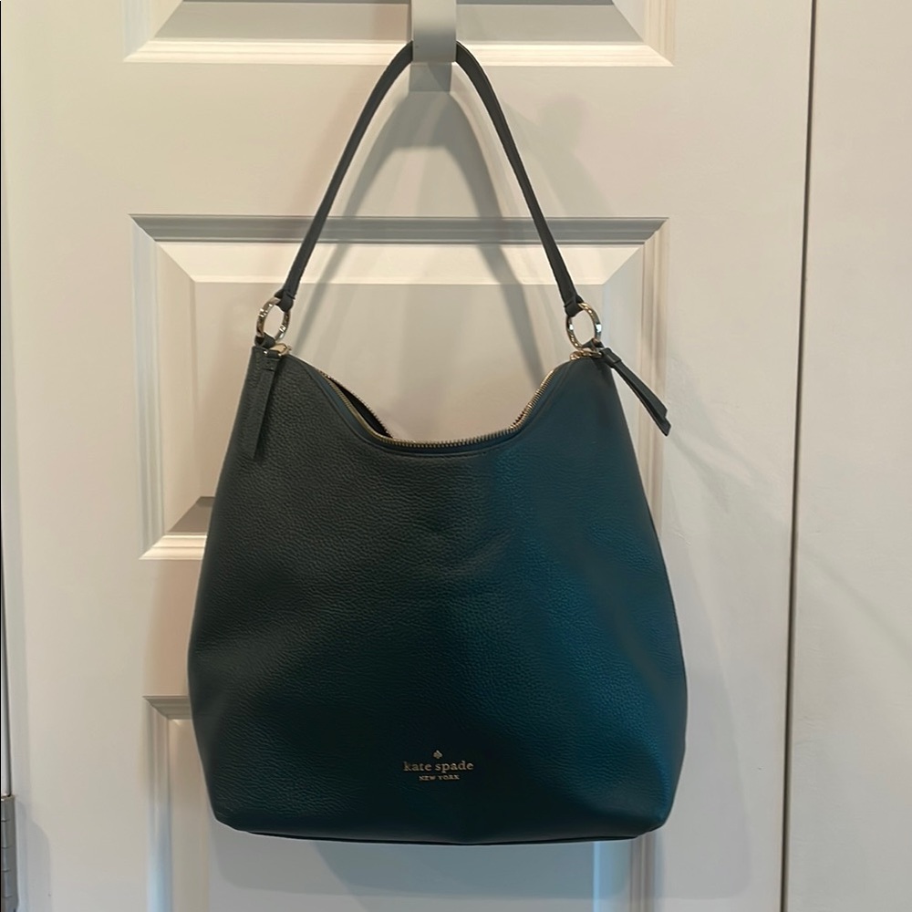 Kate Spade Dark Green Hobo Bag